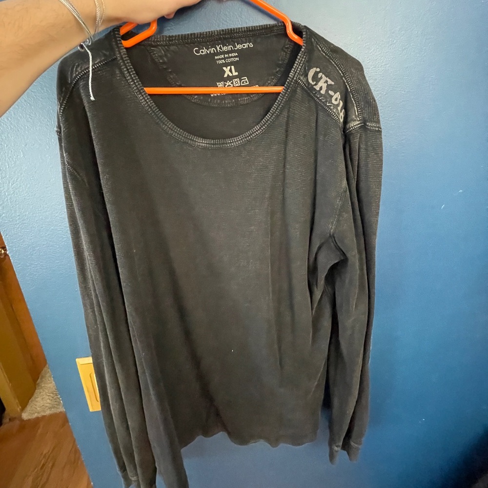 XL Calvin Klein Jeans Charcoal Tee